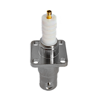 Connecteur BNC femelle à bride haute tension 5000V, prix usine, connecteur coaxial BNC