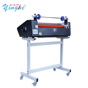 Yinghe-650 Electric Laminating Machine Professional Heated Roll <b>Laminator</b> Plastic Wood for Quality Finishing Film Lamination - Product Image 3