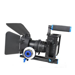 Yelangu पोर्टेबल dslr मिनी कैमरा पिंजरे कंधे माउंट रिग किट c100 में फॉलो फोकस मैट बॉक्स समर्थन सार्वभौमिक कैमरों - Product Image 4