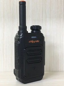 Chierda TC38 Walkie Talkie nirkabel, pemancar jarak jauh profesional genggam radio dua arah hitam - Product Image 6