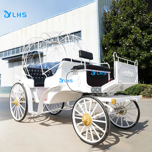 Coche clásico de <span class=keywords><strong>segunda</strong></span> <span class=keywords><strong>mano</strong></span> para boda romántica, Buggy de Cenicienta europeo retro para fiesta de cumpleaños, en stock - Product Image 2