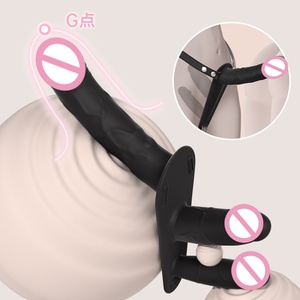 Dildo en silicone à porter sous un pantalon en cuir, pour lesbiennes, sexy, épais, produits d'hygiène intime féminine - Product Image 5