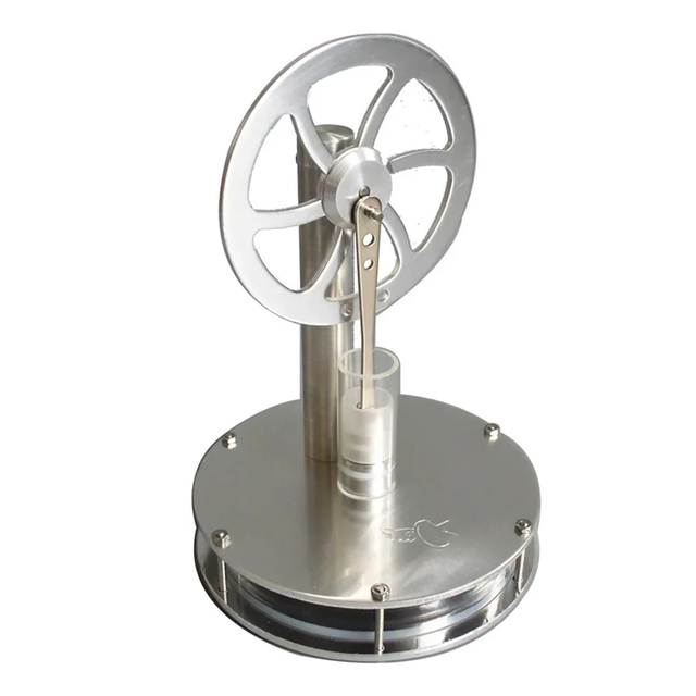 Steam Engine Model, Low-temperature, Environmentally Friendly, Creative Gift,Physics Puzzle Toy Kit