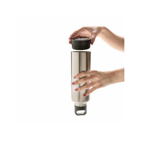 Classic Design Stainless Steel Vacuum Flask Bottle Wireless Charging Hot Cold Thermal Insulation Performance Perfect Drinkware