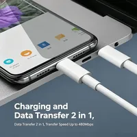 Cable de Datos USB Tipo C de Carga Rápida PD de Alta Calidad de 18W/20W, Cable de Datos con Carga Rápida PD para iPhone