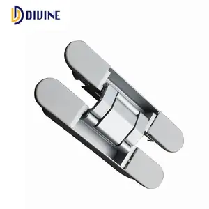 DIVINE menyesuaikan tak terlihat tugas berat steinlessteel hinges menutup sendiri 3d tersembunyi engsel