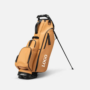 Luxury Genuine Leather <b>Golf</b> <b>Bag</b> Custom OEM Brand Pu Leather <b>Golf</b> Cart <b>Bag</b> Vessel Style <b>Golf</b> Staff <b>Bag</b> - Product Image 6