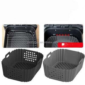 Plateau de cuisson et de friture en silicone avec tapis perforé, compatible avec les plats et moules de cuisson faciles à utiliser - Product Image 1