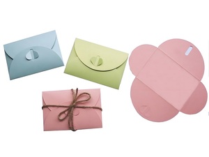 Factory Price Custom Size Luxury Olive Green Jewellery Cards Packaging <b>Paper</b> Envelopes - Product Image 2