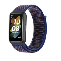 Nylon-Schlaufenarmband für Huawei Band 7 8 9 10 Sportarmband Smartwatch Verstellbares Ersatzarmband für Huawei Watch Band 7 8 9 10