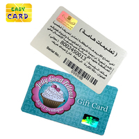 Carte de garantie en PVC personnalisée avec logo holographique anti-contrefaçon