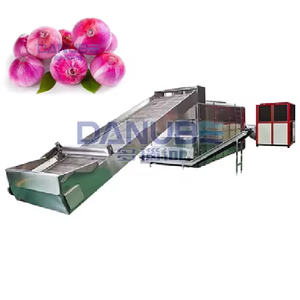 Sécheur à bande continue multicouche pour oignons, ligne de production de séchage de légumes en poudre - Product Image 1