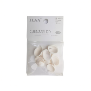 Perline di conchiglia Ilan 25-30 mm 8 pezzi per la creazione di gioielli fai da te - Product Image 1