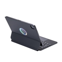 Clavier sans fil WITSPAD P109+ P129+ Pro 2,4 GHz avec rétroéclairage RVB et pavé tactile pour iPad Air 11 pouces/Pro 12,9/11, design ultra fin