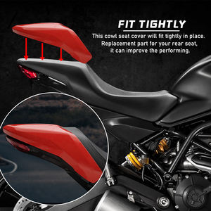 Cubierta trasera de asiento de motocicleta XXUN para <span class=keywords><strong>Ducati</strong></span> <span class=keywords><strong>Monster</strong></span> 797 821 1200/S - Product Image 3