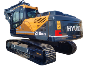 Clean Used Hyundai 210LC Hydraulic Digger Original Parts Full Inspection Secondhand Excavator With All Export Papers - Product Image 1