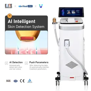 2024 New Arrival Alexandrite Laser Machine 4 Wavelength 755 808 940 1064 Diode Laser Hair Removal Device