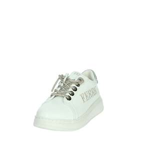 Zapatillas Deportivas para Niña Ferre, Blancas y Plateadas, con Suela Gruesa, Zapatos de Moda - Product Image 6