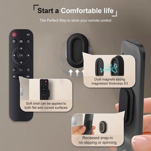 Yds Từ Điều Khiển Từ Xa Chủ Wall Mount Silicone Điều Khiển Từ Xa Tổ Chức Lưu Trữ Tự Dính TV Từ Xa Chủ - Product Image 6