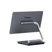 Terminal de point de vente Android 15,6 pouces à écran tactile unique, angle réglable, avec certification Google GMS, en alliage d'aluminium