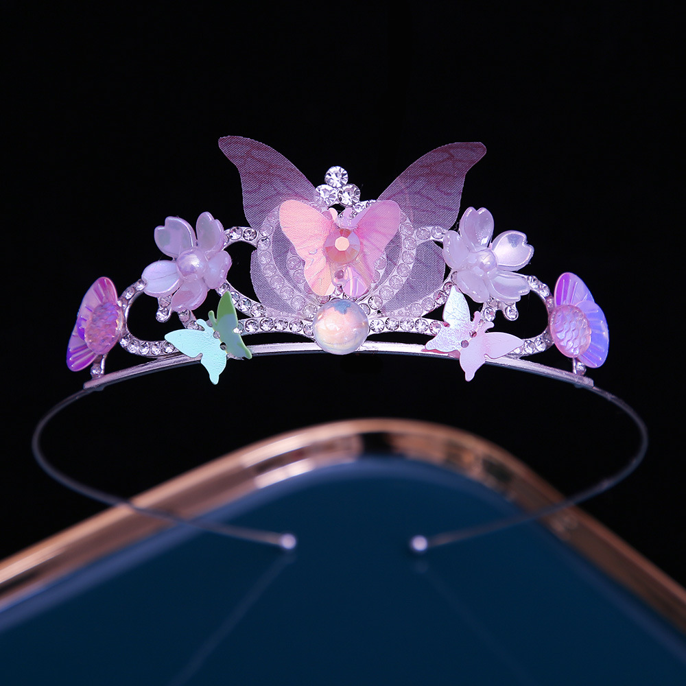 Poudre de princesse papillon 1182 argent épais