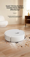Robot aspirateur et laveur intelligent 3-en-1, nouvelle génération, étanche, avec chargement USB, en plastique, pour maison connectée