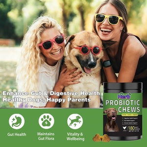 Probiotiques pour chiens OEM ODM Private Label avec prébiotiques favorisant un microbiome intestinal équilibré - Renforce la santé immunitaire - Friandises à mâcher molles - Product Image 5