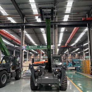 מלגזה טלסקופית בום 4X4 עם תא נהג, ציוד כבד להרמת חומרים למכירה - Product Image 2