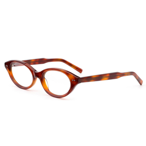 แว่นตาแฟชั่นทรงกลมสไตล์เกียกชิคจาก Factory Eyewear กรองแสงสีฟ้า ผลิตจากอะซิเตททนทาน ลายเรียบ - Product Image 1