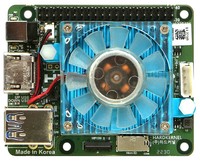 Ordinateur monocarte ODROID-N2L, 4 Go de RAM LPDDR4, processeur S922X Hexa Core, SBC HDMI2.0 4K60Hz, carte de développement embarquée ultra-compacte