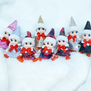 Adorable Style de petits elfes de noël, nouveauté de noël, jouets, accessoires elfe, poupée en peluche pour petites filles et garçons Ho