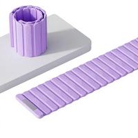 Bracelets de Pilates en silicone, vente en gros d'usine, avec poids magnétiques puissants pour bras et jambes, ensemble de poids de cheville