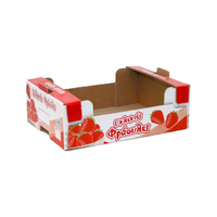 Boîte-cadeau pliable de recyclage pour achats personnalisés boîte de fruits carton de papier ondulé boîtes postales d'expédition pour fruits pastèque melon