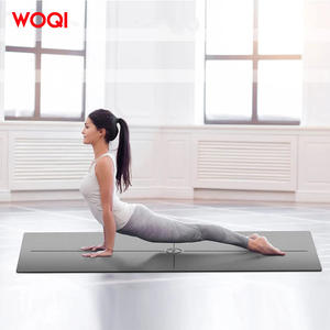 เสื่อโยคะ Woqi หนา 6 มม. ทำจากวัสดุ EVA รูปทรงสี่เหลี่ยมผืนผ้า สีดำ สำหรับการฝึกออกกำลังกาย ฝึกแกนกลางลำตัว และการฝึกสมดุล - Product Image 1