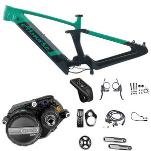 Bicyclette de <span class=keywords><strong>VTT</strong></span> électrique personnalisée en carbone de 29 pouces pour adulte, puissante, à entraînement central, batterie cachée et à longue portée - Product Image 5