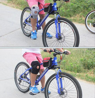 Genouillère ajustable en néoprène à rotule ouverte avec double stabilisateur pour la récupération des lésions du ménisque et du ligament croisé antérieur, confort optimal