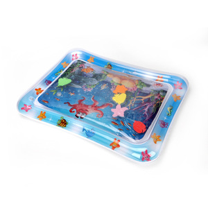 <b>Inflatable</b> Children's Seat Cushion PVC Ocean Fish Mat Cartoon Pattern For Baby <b>Bath</b> Toys 0 To 24 Months - Product Image 2