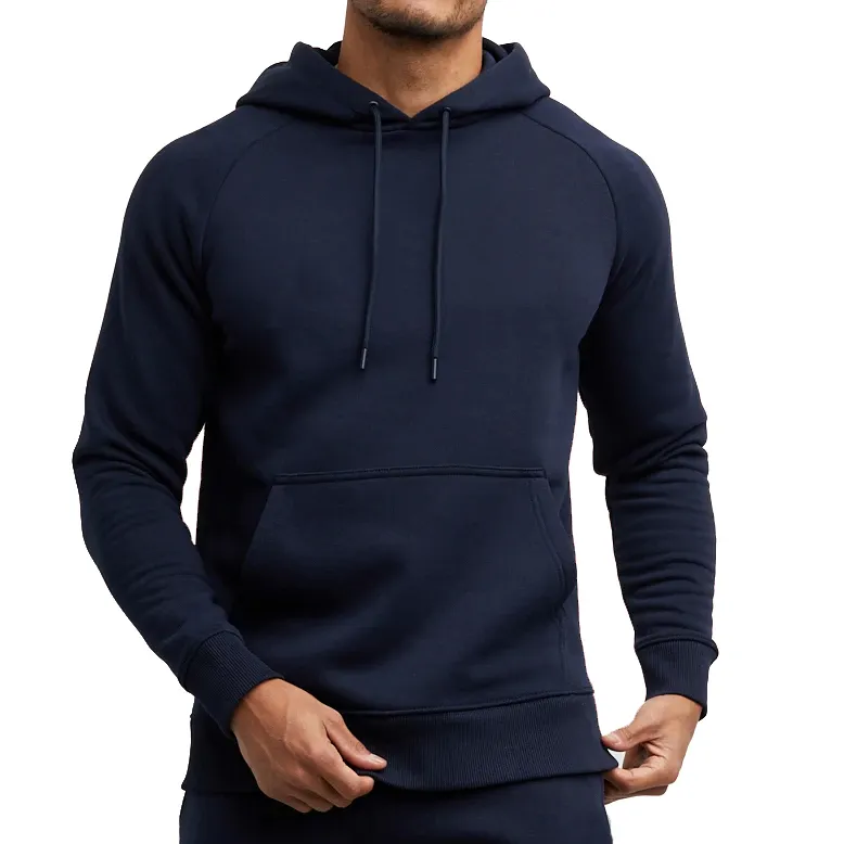 Custom logo black streetwear fleece jogger clothing men's clothing mens blank hoodies sweatshirts