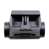 Mira Telescópica Compacta 1x20 con Punto Rojo y Alivio Ocular Gratuito para Caza - Negra