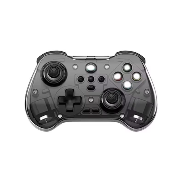 Factory Wholesale Wireless BT Gamepad High-look Mini Game Controller Double Vibration and Ergonomic for Switch