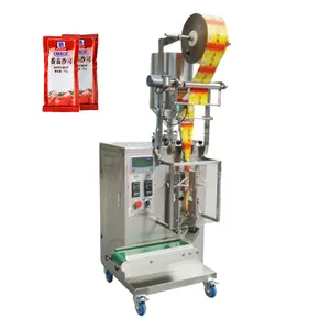 Machine verticale de remplissage de sachet de sauce liquide, petit sac en plastique, machine de remplissage de ketchup