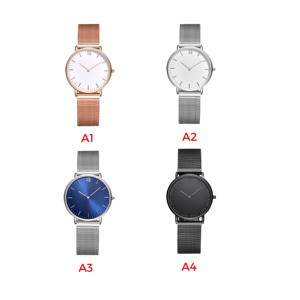 In <span class=keywords><strong>Acciaio</strong></span> Inox <span class=keywords><strong>Piccolo</strong></span> Quadrante Personalizzato Orologi Da Polso Delle Donne Orologi Make Logo Sublimazione di Buona Qualità - Product Image 2