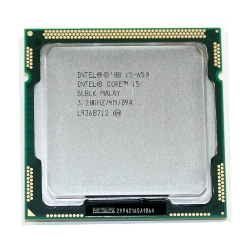 High Speed Intel Processor core i5 650 dual core 73W LGA1156 Processor cpu