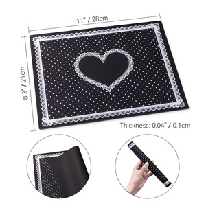 Alfombrilla de Silicona para Práctica de Arte de Uñas, Guí<span class=keywords><strong>a</strong></span> de Escultura Acrílica, Lámina de Entrenamiento de Uñas, Almohadilla de Silicona para <span class=keywords><strong>Manicura</strong></span> para Técnicos de Salón de Uñas - Product Image 5