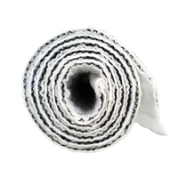 Réseau de drainage géocomposite 3D à expulsions d'eau rapides, type W, pour la protection des talus de décharges, des autoroutes et des talus de terrassement