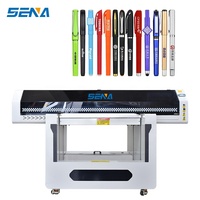 Imprimante multifonctionnelle Sena SN-9060 UV à plat/à bande pour coques de téléphone, gobelets, PVC, métal, stylos, bois, cylindres, braille, numérique