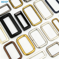 Boucles réglables coulissantes en alliage de zinc écologique, anti-rouille, personnalisées OEM, faible MOQ, pour sangle de sac à main de luxe, support de prototype 3D