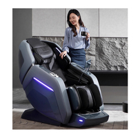 Fauteuil de massage T60S Snowfit 2026 haut de gamme 6D SL Track avec mécanisme à double cœur, massage corporel complet et étirement zéro gravité