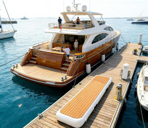 Passerelle gonflable flottante en Drop Stitch pour accès aux yachts, bateaux et marinas - Product Image 5