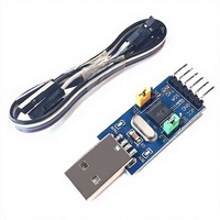 Módulo CH341T 2 en 1, USB a I2C IIC UART, USB a TTL, Descargador de Puerto Serie MCU